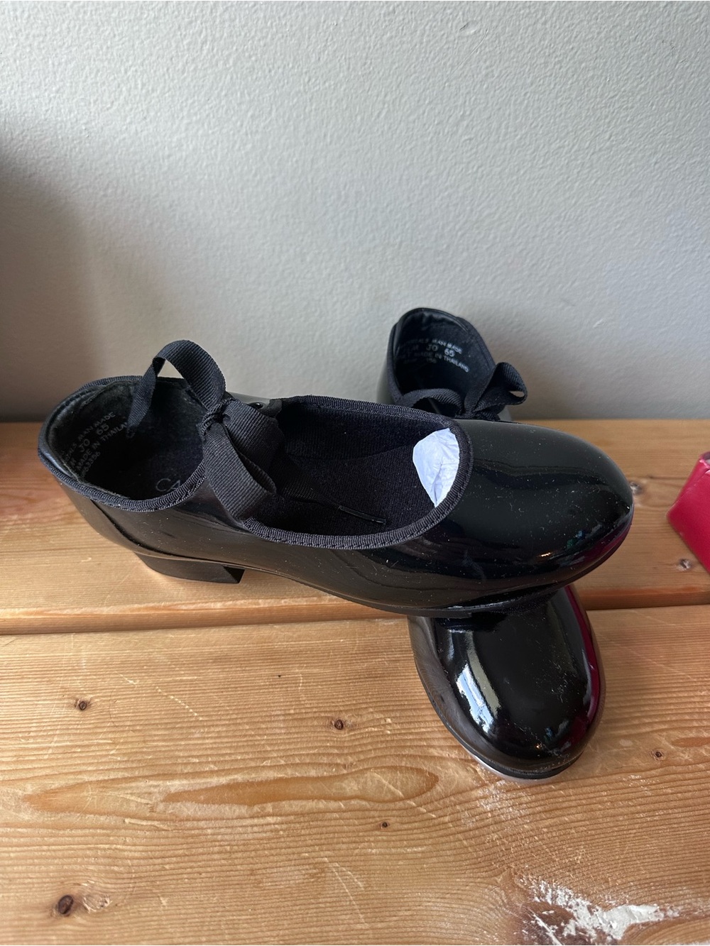 Girls Capezio tap shoes size 3.5